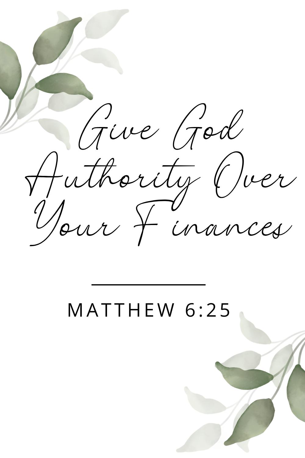 Faith and Finances – Trusting God with Your Money
